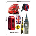 Uk Style Wall Sticker